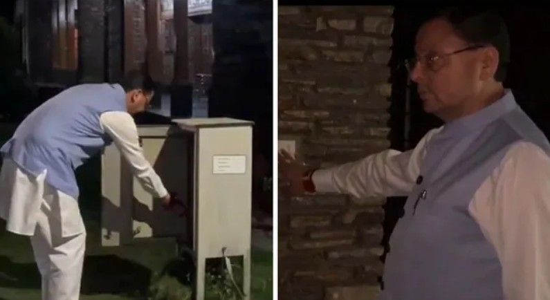CM धामी ने अर्थपावर पर दिया पर्यावरण संरक्षण का संदेश, 1 घंटे तक बंद रखीं CM आवास की गैर-जरूरी लाइटें
