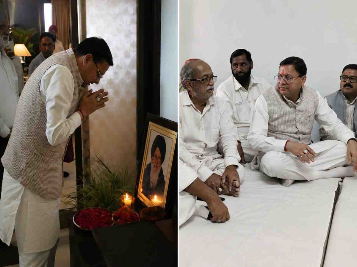 रामनगर और काशीपुर पहुंचकर सीएम धामी ने जताया शोक, परिजनों को दी सांत्वना