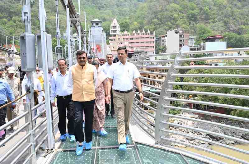 मुख्य सचिव ने किया बजरंग सेतु और हिलान्स हिमालयन भोजनालय का निरीक्षण…