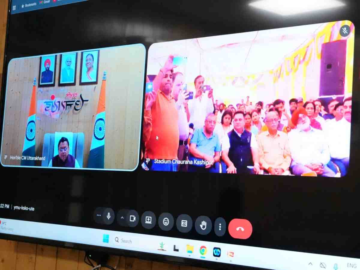 काशीपुर को 25.19 करोड़ की विकास योजनाओं की सौगात, सीएम धामी ने कहा – विकास को नई रफ्तार दे रही सरकार