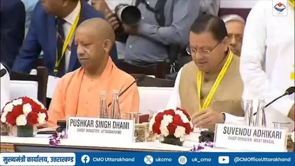 नीति आयोग की बैठक में CM धामी ने उठाए उत्तराखंड के विकास के मुद्दे, विकसित भारत-2047 के विजन पर दिया जोर