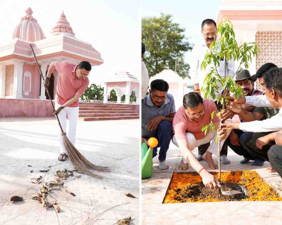 ‘एक पेड़ मां के नाम’ अभियान में शामिल हुए सीएम धामी, किया पौधरोपण और चलाया स्वच्छता अभियान