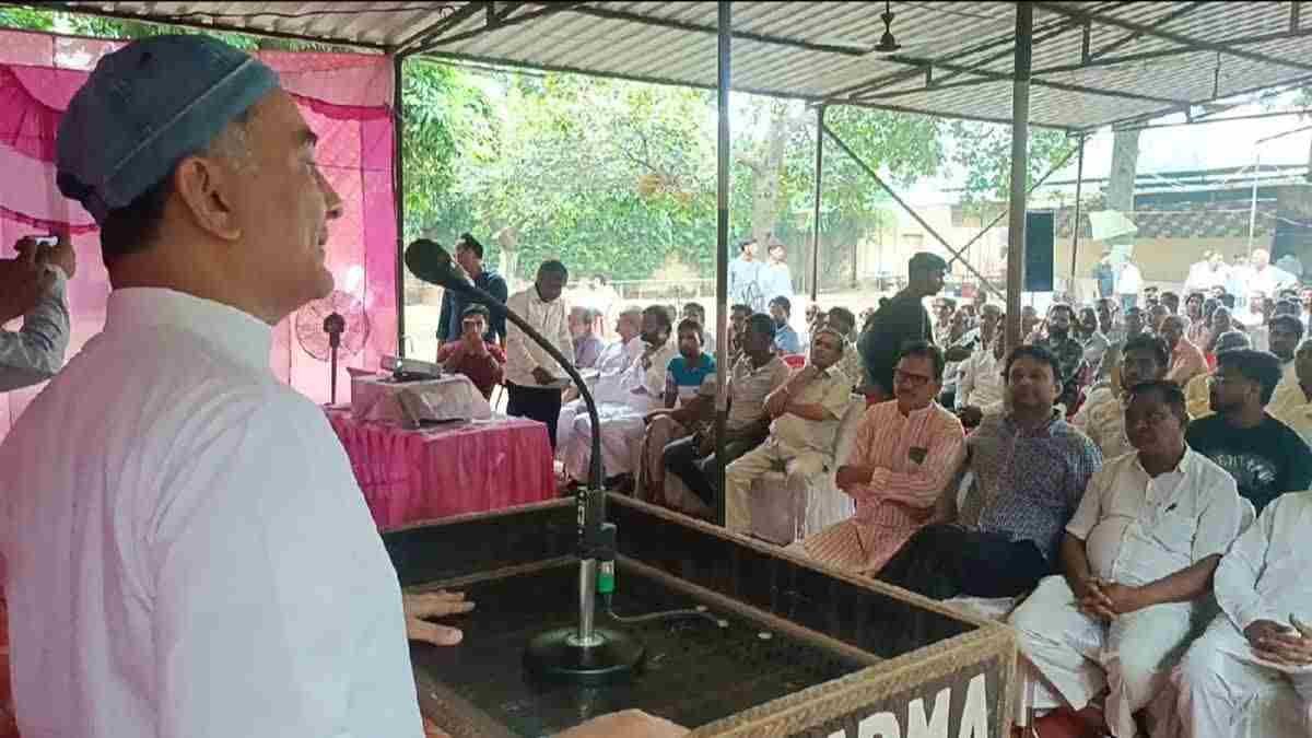 शुद्धिकरण को लेकर सियासी संग्राम, मंगलौर में कांग्रेस की विशाल जनसभा