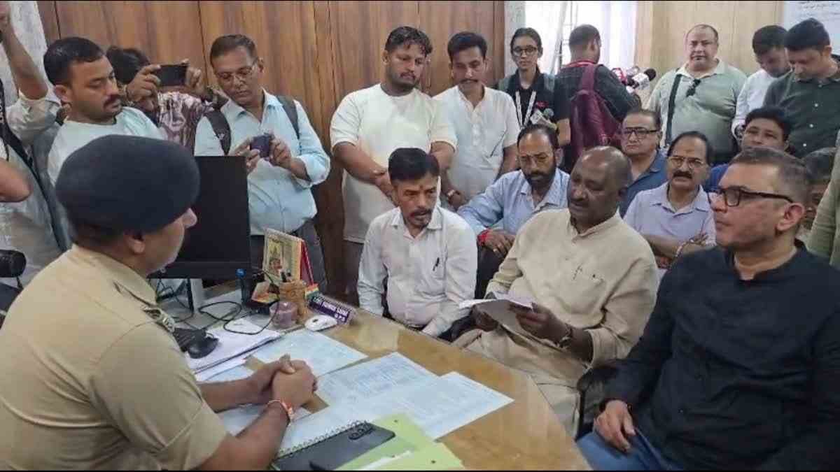 राहुल गांधी पर मुकदमे के विरोध में हल्द्वानी पहुंचे चंद्रकांत हंडोरे, जांच अधिकारी से की मुलाकात