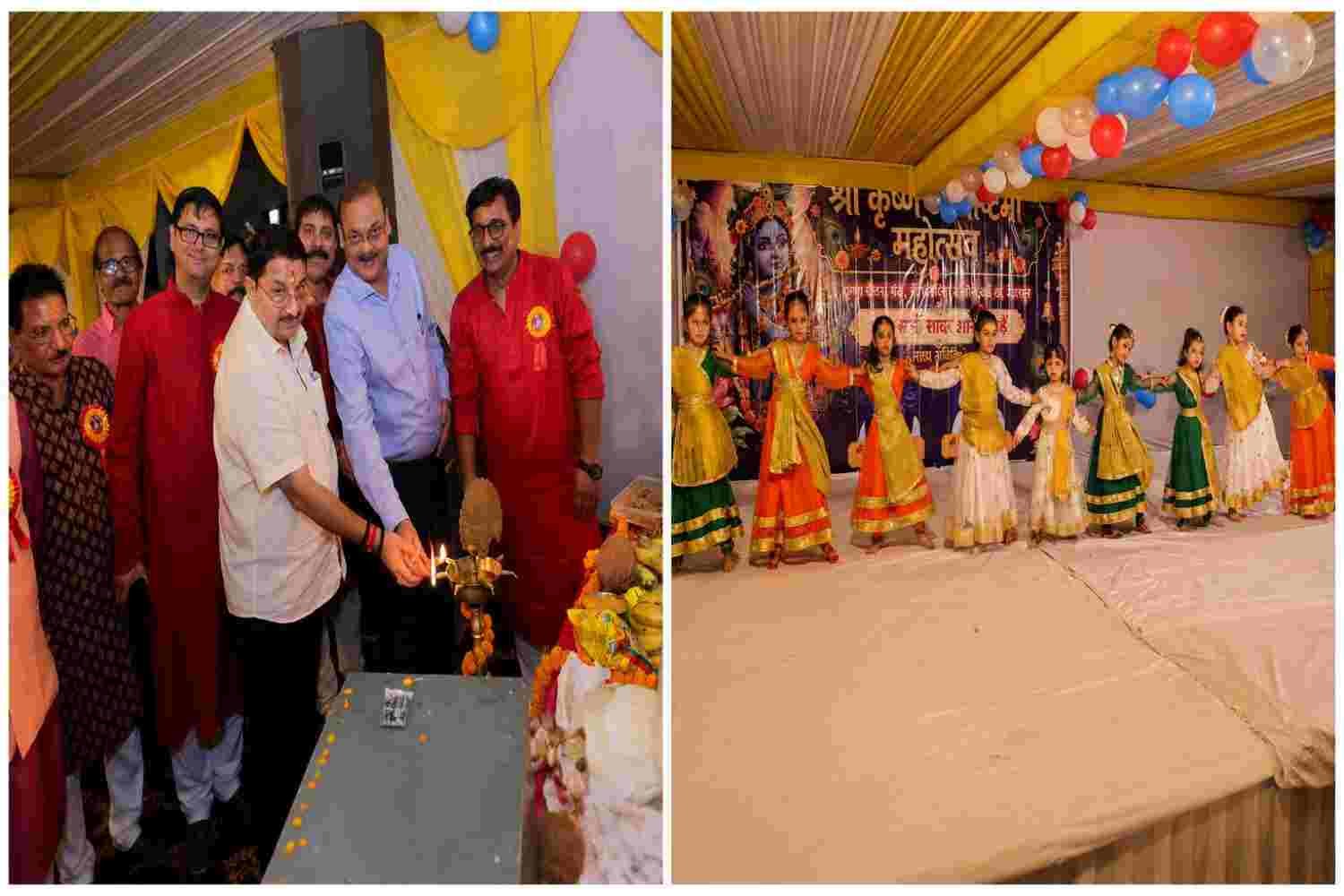 देहरादून: द्रोण वाटिका में भव्य जन्माष्टमी महोत्सव, विधायक उमेश शर्मा और नगर आयुक्त आलोक पांडेय ने प्रोग्राम मे पहुँचकर बढ़ाई शोभा