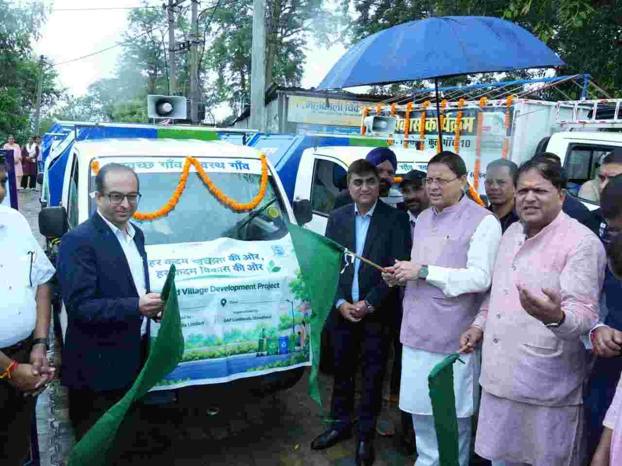 सीएम धामी ने दिखाई हरी झंडी, खटीमा में कचरा प्रबंधन के लिए उतरे 15 वाहन